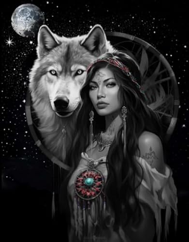 DMQBT Schwieriges Puzzle ,1000 Teile Puzzle , Girlss and Wolfs Art Bilder ,Personalisiertes Herausforderungs Spielzeug Für Erwachsene - DX59ZW DMQBT Schwieriges Puzzle ,1000 Teile Puzzle , Girlss and Wolfs Art Bilder ,Personalisiertes Herausforderungs Spielzeug Für Erwachsene - DX59ZW von DMQBT