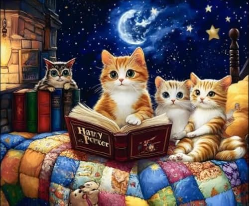 DMQBT Schwieriges Puzzle - 1000 Stück - Bunt Cute Funny Cat Abstract Art Bilder - Personalisiertes Puzzle Spielzeug Für Erwachsene - Spiele Zur Stressreduzierung Für Die Ganze Familie - DX194ZW DMQBT Schwieriges Puzzle - 1000 Stück - Bunt Cute Funny Cat Abstract Art Bilder - Personalisiertes Puzzle Spielzeug Für Erwachsene - Spiele Zur Stressreduzierung Für Die Ganze Familie - DX194ZW von DMQBT
