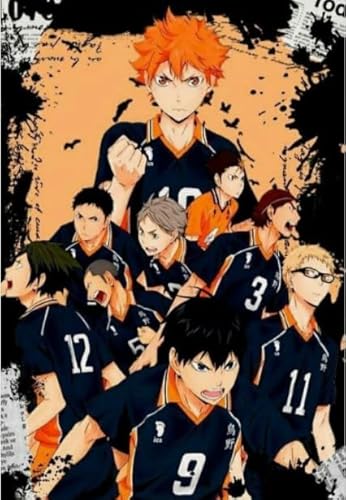 Japanese Animes Haikyuu,1000 Stück Puzzles Picture,Colourful Art Picture,Lernspielzeug Für Kinder,Gedächtnis- Und Wahrnehmungsspiele,Wand Kunst Dekoration Cf275Tn von DMQBT