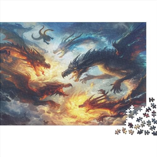 Adler Puzzle 1000 Teile,Puzzle Für Erwachsene, Impossible Puzzle, GesKükenlichkeitsspiel Für Die Ganze Familie,Puzzle Legespiel- Erwachsenenpuzzle Puzzel 1000pcs (75x50cm) von DNASVLETZ