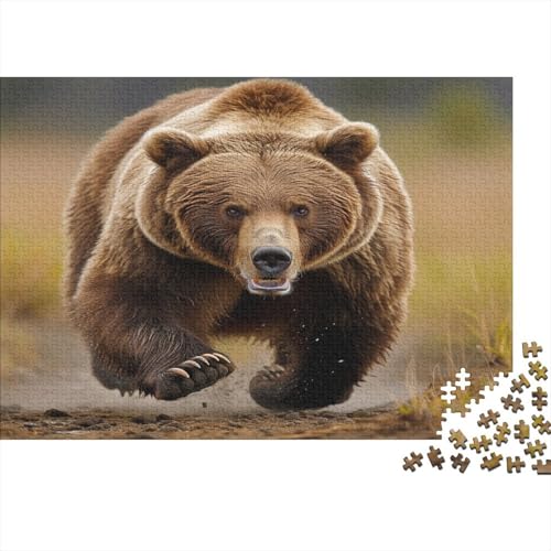 Brown Bär 1000 Teile Puzzle Für Erwachsene, Hochwertige Recycelbare MateriAußerirdische Und Druck Puzzlespiel, Familienspiel, Geschenk Für Liebhaber Oder Freunde Puzzel 1000pcs (75x50cm) von DNASVLETZ