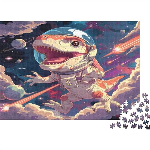 Dinosaurier Puzzlespiel 1000 Teile Puzzle Für Erwachsene Und Kinder Ab 14 Jahren, Puzzle-Motiv Erwachsenen Puzzlespiel Puzzel 1000pcs (75x50cm) von DNASVLETZ