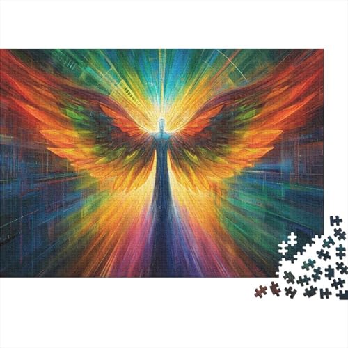 Flügel Puzzlespiel 1000 Teile Puzzle Für Erwachsene Und Kinder Ab 14 Jahren, Erwachsenen Puzzlespiel Puzzel 1000pcs (75x50cm) von DNASVLETZ