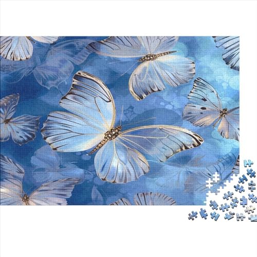 Schmetterling Puzzle 1000 Teile,Puzzle Für Erwachsene, Impossible Puzzle,Puzzle Farbenfrohes Legespiel,GesKükenlichkeitsspiel Für Die Ganze Familie Puzzel 1000pcs (75x50cm) von DNASVLETZ