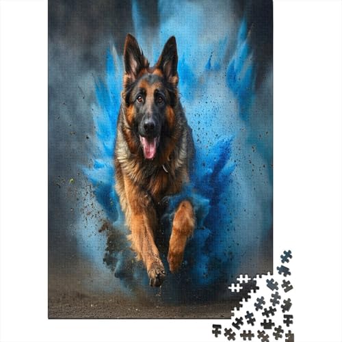 Hund Puzzlespiel 1000 Teile Puzzle Für Erwachsene Und Kinder Ab 14 Jahren, Puzzle-Motiv Erwachsenen Puzzlespiel Puzzel 1000pcs (75x50cm) von DNAVSOETR