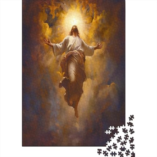 Jesus Puzzle 1000 Teile Puzzle Für Erwachsene Und Kinder Ab 14 Jahren Puzzel 1000pcs (75x50cm) von DNAVSOETR