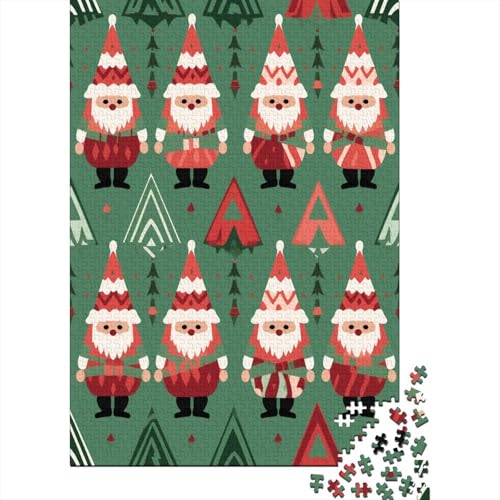 Weihnachten Theme Cute Patterns Puzzle 1000 Teile Puzzles Für Erwachsene Klassische Puzzles 1000 Teile Erwachsene Puzzlespiel Erwachsene 1000 Teile Erwachsenen Puzzlespiel Puzzel 1000pcs (75x50cm) von DNAVSOETR