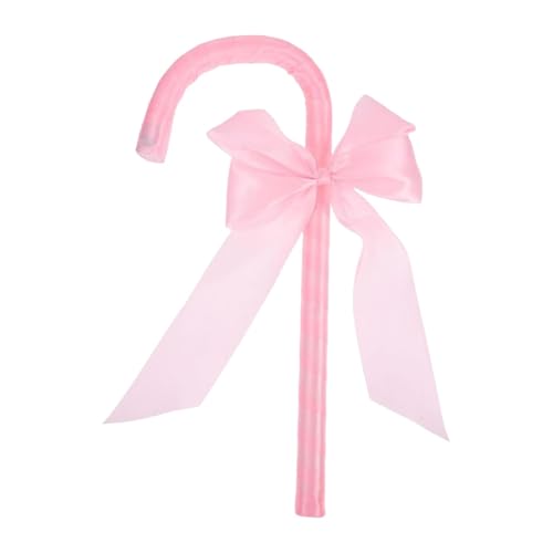 Cosplay Hund, Christmas Dog Kostüm Women Accessory, Bowknot Pink Hund Prop Decor For Kostüm, Staff Cosplay Prop, Bowknot Stick Staff Model For Girls von DNCG