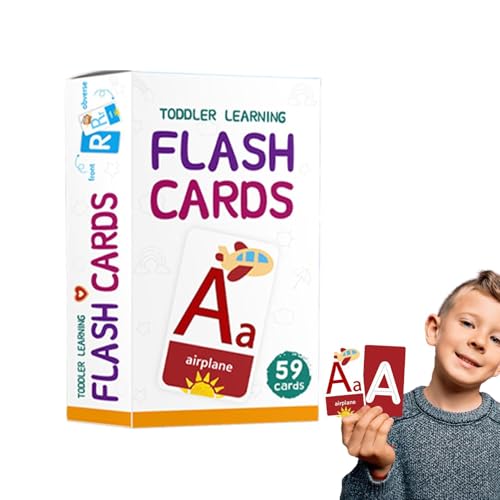 Flashcard-Set für Kinder, erste kognitive für Kinder, doppelseitiges Flashcard-Kit zum Lernen von Farben | Lustiges Lernspielzeug für Kinder für Raga von DNCG