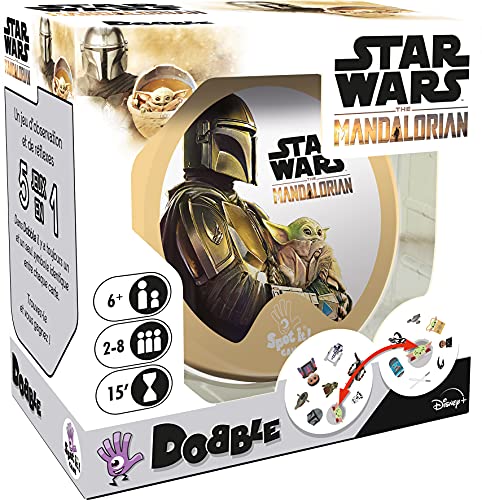 Zygomatik | Dobble: Star Wars The Mandalorian | Brettspiel | ab 6 Jahren | 2 bis 8 Spieler | 15 Minuten von Dobble