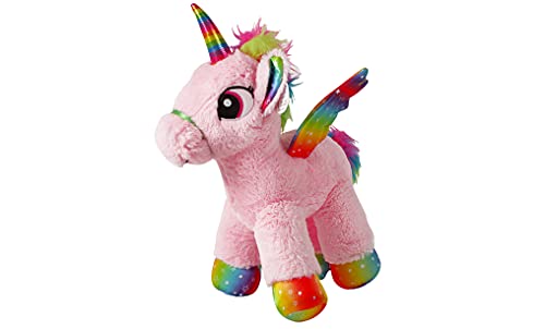 Dodo d'AMOUR - Plüsch-Einhorn - Tiere - 205573 - Zufällige Farbe - Kuscheltier - Spielzeug für Kinder - Geschenk - Weich - Beruhigend - 40 cm x 30 cm - Ab 12 Monaten von Dodo d'AMOUR