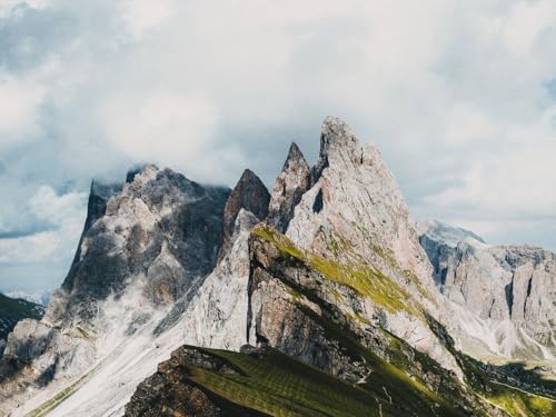 1000 Teile Puzzles für Erwachsene Lernspiel Herausforderungsspielzeug - Berge,Felsen,Hang 75 x 50cm von DOEMIF