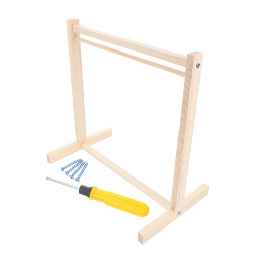 DOITOOL 1 Set Puppenkleiderständer Aus Holz Kleiderbügelständer Mädchen Puppenkleidung Organizer Kleiderschrank Möbelzubehör Für Puppenhaus Baby Shower Zubehör DOITOOL 1 Set Puppenkleiderständer Aus Holz Kleiderbügelständer Mädchen Puppenkleidung Organizer Kleiderschrank Möbelzubehör Für Puppenhaus Baby Shower Zubehör von DOITOOL