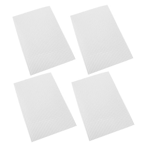 DOITOOL 4 Stück Maßstab Puppenhaus Dachschindeln Modellbau Dachplatten für DIY Miniaturhäuser mit Authentischer Optik und Langlebiger Qualität DOITOOL 4 Stück Maßstab Puppenhaus Dachschindeln Modellbau Dachplatten für DIY Miniaturhäuser mit Authentischer Optik und Langlebiger Qualität von DOITOOL