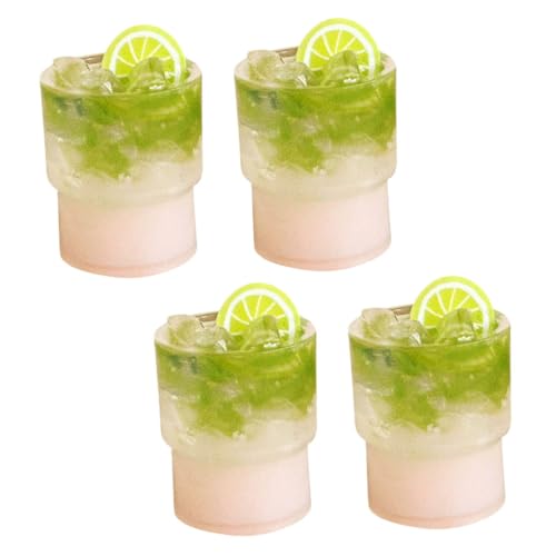 DOITOOL 4stücke Miniatur-teeservice Für Puppenhäuser Getränkemodelle Harz Früchtetee Spielzubehör Kompaktes Design Authentische Miniaturen Rollenspiel-Accessoires DOITOOL 4stücke Miniatur-teeservice Für Puppenhäuser Getränkemodelle Harz Früchtetee Spielzubehör Kompaktes Design Authentische Miniaturen Rollenspiel-Accessoires von DOITOOL