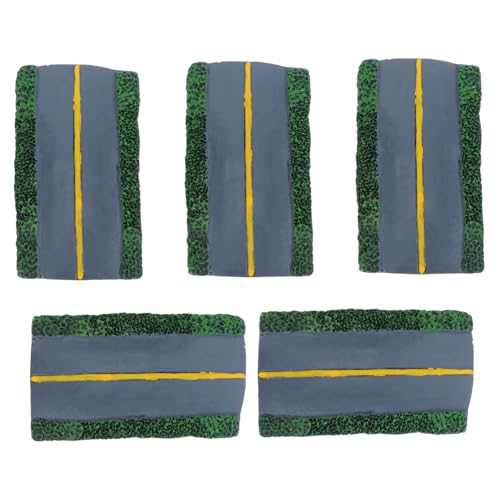 DOITOOL 5 Stück Teiliges Miniatur-straßenmodell aus Resin Detaillierte Modelleisenbahnlandschaft für DIY Architektur Eisenbahn-Diorama Garten Realistische Szenerie für Modellbahnen DOITOOL 5 Stück Teiliges Miniatur-straßenmodell aus Resin Detaillierte Modelleisenbahnlandschaft für DIY Architektur Eisenbahn-Diorama Garten Realistische Szenerie für Modellbahnen von DOITOOL