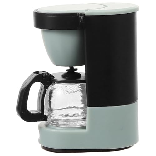 DOITOOL Puppenstuben-kaffeemaschine Kinder Kaffeemaschine 1 12 Kaffeemaschine Mini-hauskaffeemaschine Miniatur-coffeeshop-zubehör Spielzeug Kaffeemaschine Haushalt Plastik Geschirr von DOITOOL