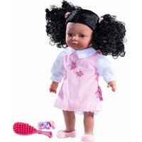 DOLLSWORLD 60380 Stehpuppe Elizabeth, schwarze Haare, 36 cm von DOLLSWORLD