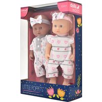 DOLLSWORLD 7800 Zwillings-Badepuppen, 25 cm von DOLLSWORLD