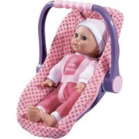 idee+spiel 28550 dollsworld Babypuppe Isabella mit Autositz von DOLLSWORLD