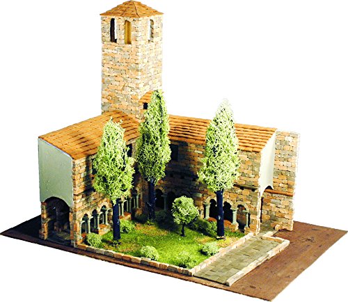 DOMUS-KITS Domus Kits40094 3719 Teile Romanica 17 St. Benet De Bages Kirche Modell, Maßstab 1:65, Mehrfarbig von Domus Kits