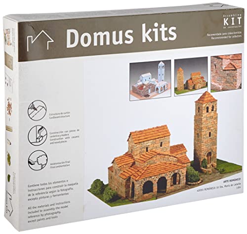 Domus Kits Romanica 16 - Burgen-Deko-Set - Schloss-Deko-Set - Historisch und fantasievoll - 8+ Jahre - Mittelgroß - Nicht zusammenklappbar von Domus Kits