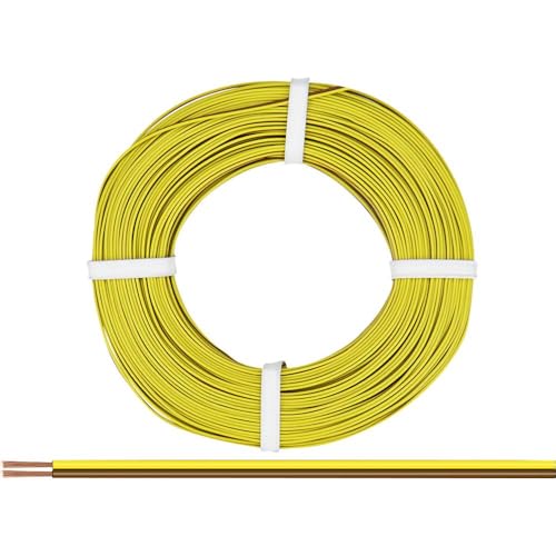 Donau Elektronik 218-380 Doppeldraht gelbbraun 50m, Mehrfarbig, 50 m von DONAU ELEKTRONIK GMBH