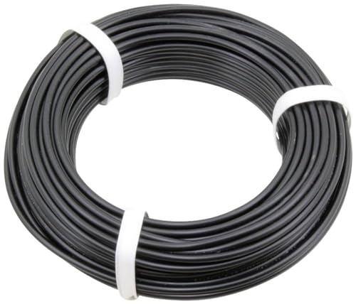 Donau Elektronik PVC-Draht 25 m - 0,75 mm² - schwarz von DONAU ELEKTRONIK GMBH