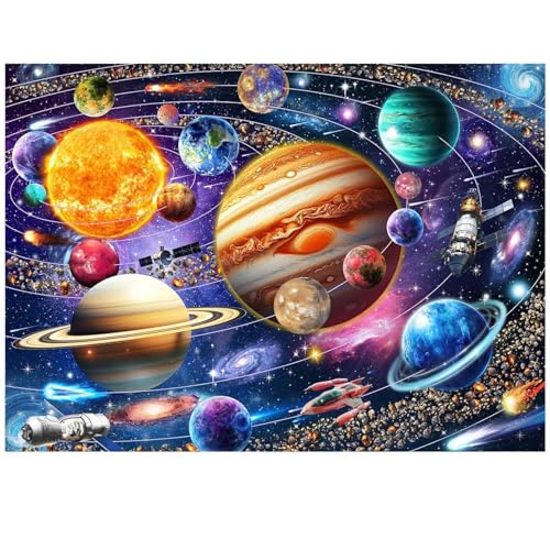 Puzzle 1000 Teile, Puzzle 1000 Teile Kinder, 1000 Teile Puzzle für Erwachsene und Kinder, Klassische Puzzle, Buntes Puzzle-Geschenk für Puzzle-Liebhaber (70 * 50 cm) von DONGFENGLION