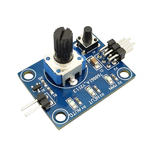 Servo Motor Tester, DC 5V Servotester Treibermodul mit 3-gear Indicator, Manueller/Automatischer/Reset Controller für RC-Hubschrauber-Autoboot von DONGKER