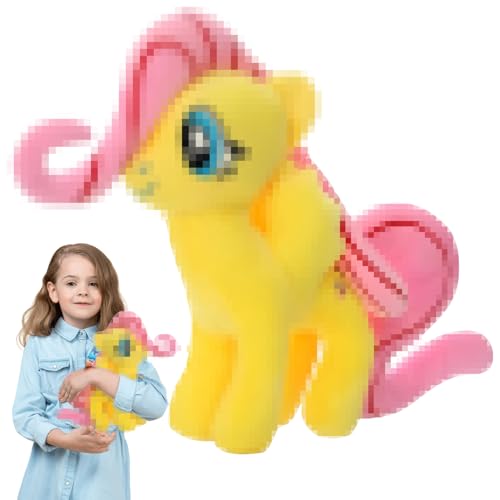 DONGSZQ Pferd Plüschtier, 20 cm Stofftier Pony Regenbogen, Kuscheltier Pferd Plush, PlüSchtier Little Pferd, Pferd Plüsch Puppe Geschenk für Kinder und Fans von DONGSZQ