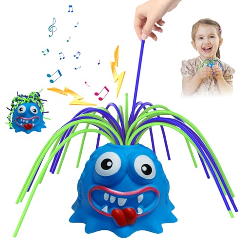 DONGTATA Schreiendes Monsterspielzeug Haarziehendes Fidget-Spielzeug, Ziehen Sie es an den Haaren Stressabbau und Anti-Angst-Autismus-Spielzeug Weihnachten Geburtstagsgeschenk Party-Spielzeug von DONGTATA