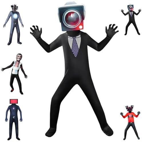 DONY Halloween Kostüm Kinder Junge Mädchen,Karikatur Horrormonster Overall Cosplay Thema Costume Kostüm,Kinderkleider Karneval Maskerade Weihnachten Tag der Toten Fasching Party Halloween DONY Halloween Kostüm Kinder Junge Mädchen,Karikatur Horrormonster Overall Cosplay Thema Costume Kostüm,Kinderkleider Karneval Maskerade Weihnachten Tag der Toten Fasching Party Halloween von DONY