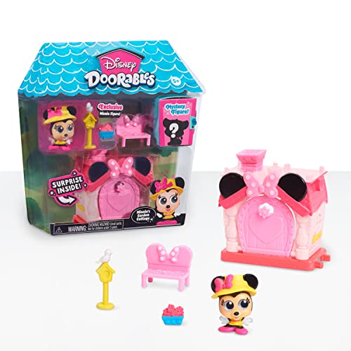 DOORABLES Disney, Minnie, Minihaus mit 2 Figuren, 1 Überraschung und Zubehör, Verschiedene Modelle erhältlich, Spielzeug für Kinder ab 3 Jahren, GIOCHI PREZIOSI, DRB024 von DOORABLES