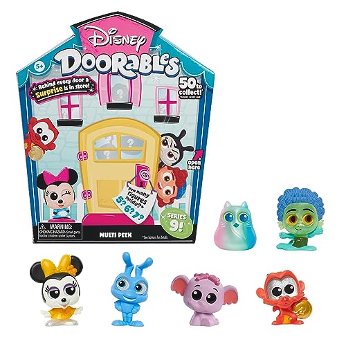 Giochi Preziosi DOORABLES Disney Multi Peek Set mit 5, 6 oder 7 Überraschungsfiguren, neue Serie, zufällige Modelle, Spielzeug für Kinder ab 5 Jahren,, DRB10 von Giochi Preziosi