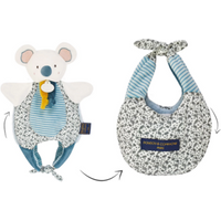 DOUDOU 8903826 Amusette Koala Schmusetuch 30 cm Les Petits Futes von DOUDOU