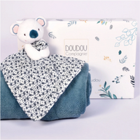 DOUDOU 8903977 Koala Decke & Schmusetuch 100x70 cm von DOUDOU