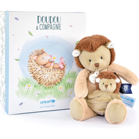 DOUDOU 8903986 Unicef Mama & Kind Igel 25 cm von DOUDOU