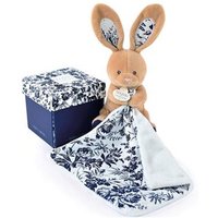 DOUDOU 8904016 Hase marine mit Schmusetuch 12cm von DOUDOU