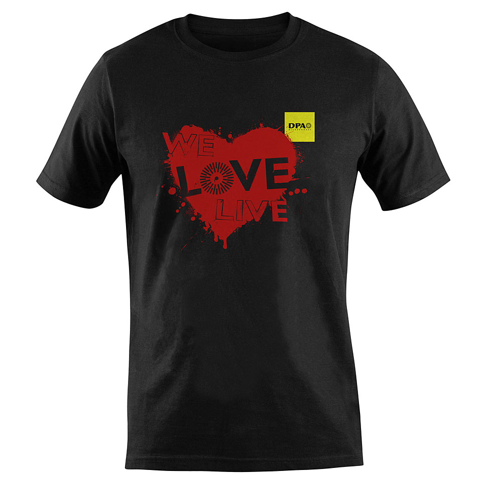 DPA T-Shirt DPA WE LOVE LIVE L T-Shirt von DPA