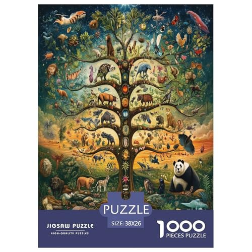 Baum des Lebens Puzzle 1000 Teile Schwer Puzzle Spielzeug Pädagogisches Spiel Impossible Herausforderung Spielzeug Für Erwachsene Und Kinder Ab 12 Jahren 38x26cm/1000pcs Baum des Lebens Puzzle 1000 Teile Schwer Puzzle Spielzeug Pädagogisches Spiel Impossible Herausforderung Spielzeug Für Erwachsene Und Kinder Ab 12 Jahren 38x26cm/1000pcs von DPEOANEBN