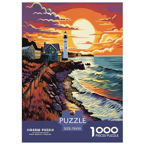 Coastal Leuchtturms Puzzles 1000 Teile Schwer Puzzle Spielzeug Pädagogisches Spiel Impossible Herausforderung Spielzeug Für Erwachsene Und Kinder Ab 14 Jahren 70x50cm/1000pcs Coastal Leuchtturms Puzzles 1000 Teile Schwer Puzzle Spielzeug Pädagogisches Spiel Impossible Herausforderung Spielzeug Für Erwachsene Und Kinder Ab 14 Jahren 70x50cm/1000pcs von DPEOANEBN