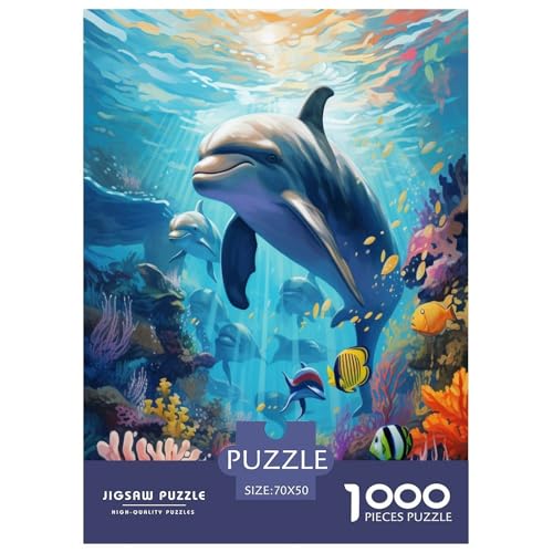 Delphins Puzzles 1000 Teile Schwer Puzzle Spielzeug Lernspiel Impossible Herausforderungsspielzeug Für Erwachsene Und Kinder Ab 12 Jahren 70x50cm/1000pcs Delphins Puzzles 1000 Teile Schwer Puzzle Spielzeug Lernspiel Impossible Herausforderungsspielzeug Für Erwachsene Und Kinder Ab 12 Jahren 70x50cm/1000pcs von DPEOANEBN