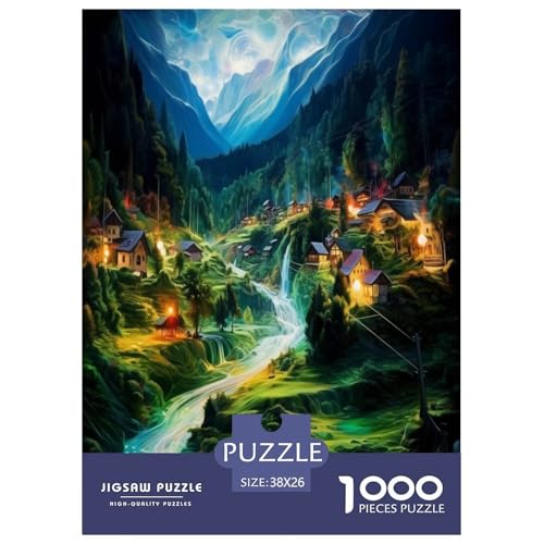 Dörfer Puzzles 1000 Teile Schwer Puzzle Spielzeug Pädagogisches Spiel Impossible Herausforderungsspielzeug Für Erwachsene Und Kinder Ab 14 Jahren 38x26cm/1000pcs Dörfer Puzzles 1000 Teile Schwer Puzzle Spielzeug Pädagogisches Spiel Impossible Herausforderungsspielzeug Für Erwachsene Und Kinder Ab 14 Jahren 38x26cm/1000pcs von DPEOANEBN