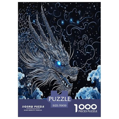 Drachen Puzzle 1000 Teile Schwer Puzzle Spielzeug Pädagogisches Spiel Impossible Herausforderungsspielzeug Für Erwachsene Und Kinder Ab 12 Jahren 70x50cm/1000pcs Drachen Puzzle 1000 Teile Schwer Puzzle Spielzeug Pädagogisches Spiel Impossible Herausforderungsspielzeug Für Erwachsene Und Kinder Ab 12 Jahren 70x50cm/1000pcs von DPEOANEBN
