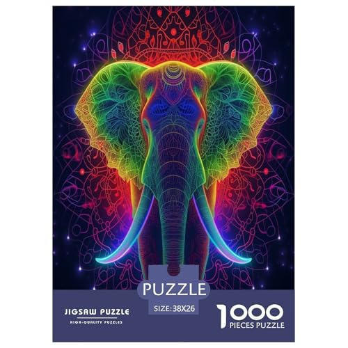 Elefanten Puzzles 1000 Teile Schwer Puzzle Spielzeug Pädagogisches Spiel Impossible Herausforderung Spielzeug Für Erwachsene Und Kinder Ab 12 Jahren 38x26cm/1000pcs Elefanten Puzzles 1000 Teile Schwer Puzzle Spielzeug Pädagogisches Spiel Impossible Herausforderung Spielzeug Für Erwachsene Und Kinder Ab 12 Jahren 38x26cm/1000pcs von DPEOANEBN