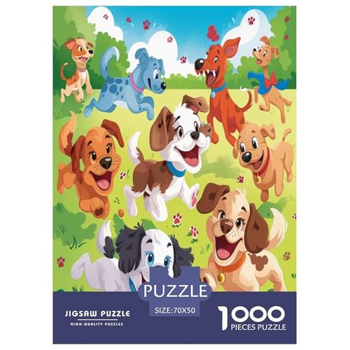 Hund Puzzle 1000-teilige Schwer Puzzle Spielzeug Pädagogisches Spiel Impossible Herausforderung Spielzeug Für Erwachsene Und Kinder Ab 14 Jahren 70x50cm/1000pcs Hund Puzzle 1000-teilige Schwer Puzzle Spielzeug Pädagogisches Spiel Impossible Herausforderung Spielzeug Für Erwachsene Und Kinder Ab 14 Jahren 70x50cm/1000pcs von DPEOANEBN