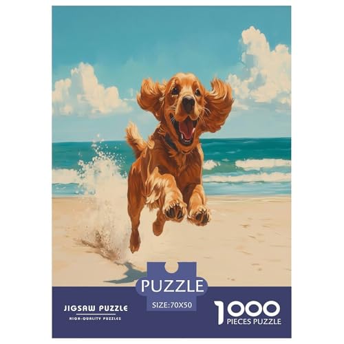 Irischer Setter Puzzle 1000-teilige Schwer Puzzle Spielzeug Lernspiel Impossible Herausforderung Spielzeug Für Erwachsene Und Kinder Ab 12 Jahren 70x50cm/1000pcs Irischer Setter Puzzle 1000-teilige Schwer Puzzle Spielzeug Lernspiel Impossible Herausforderung Spielzeug Für Erwachsene Und Kinder Ab 12 Jahren 70x50cm/1000pcs von DPEOANEBN