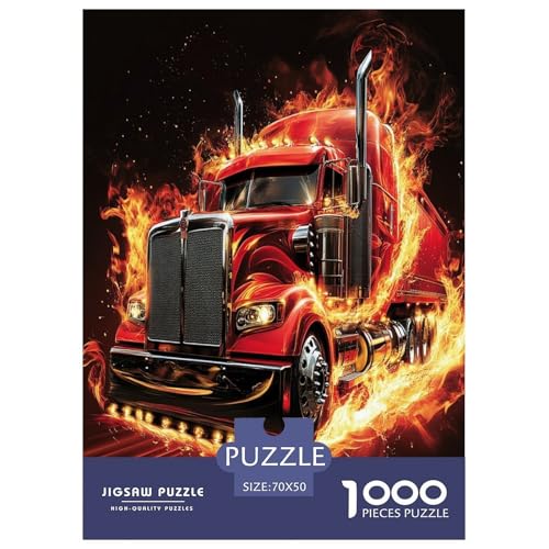 Lastwagen Puzzle 1000 Teile Schwer Puzzle Spielzeug Pädagogisches Spiel Impossible Herausforderungsspielzeug Für Erwachsene Und Kinder Ab 12 Jahren 70x50cm/1000pcs Lastwagen Puzzle 1000 Teile Schwer Puzzle Spielzeug Pädagogisches Spiel Impossible Herausforderungsspielzeug Für Erwachsene Und Kinder Ab 12 Jahren 70x50cm/1000pcs von DPEOANEBN