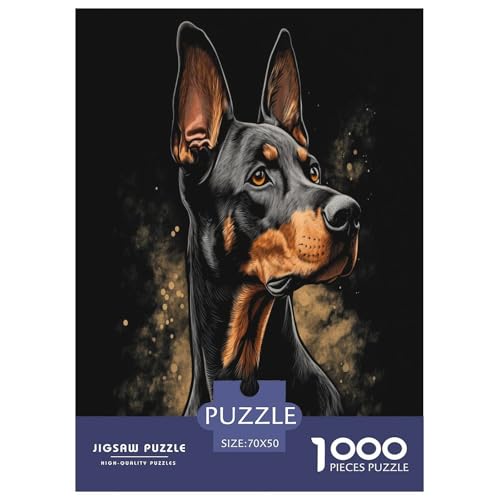 Miniatur Pinscher Puzzles 1000 Teile Schwer Puzzle Spielzeug Pädagogisches Spiel Impossible Herausforderung Spielzeug Für Erwachsene Und Kinder Ab 14 Jahren 70x50cm/1000pcs Miniatur Pinscher Puzzles 1000 Teile Schwer Puzzle Spielzeug Pädagogisches Spiel Impossible Herausforderung Spielzeug Für Erwachsene Und Kinder Ab 14 Jahren 70x50cm/1000pcs von DPEOANEBN